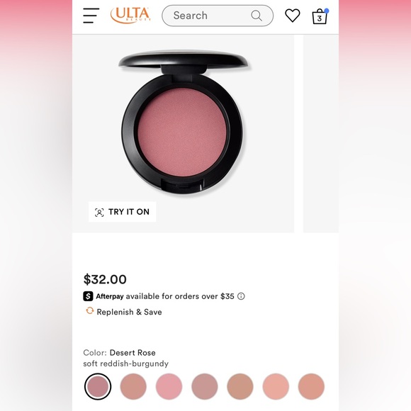 NIB MAC Cosmetics Powder Blush - Desert Rose - Picture 6 of 6